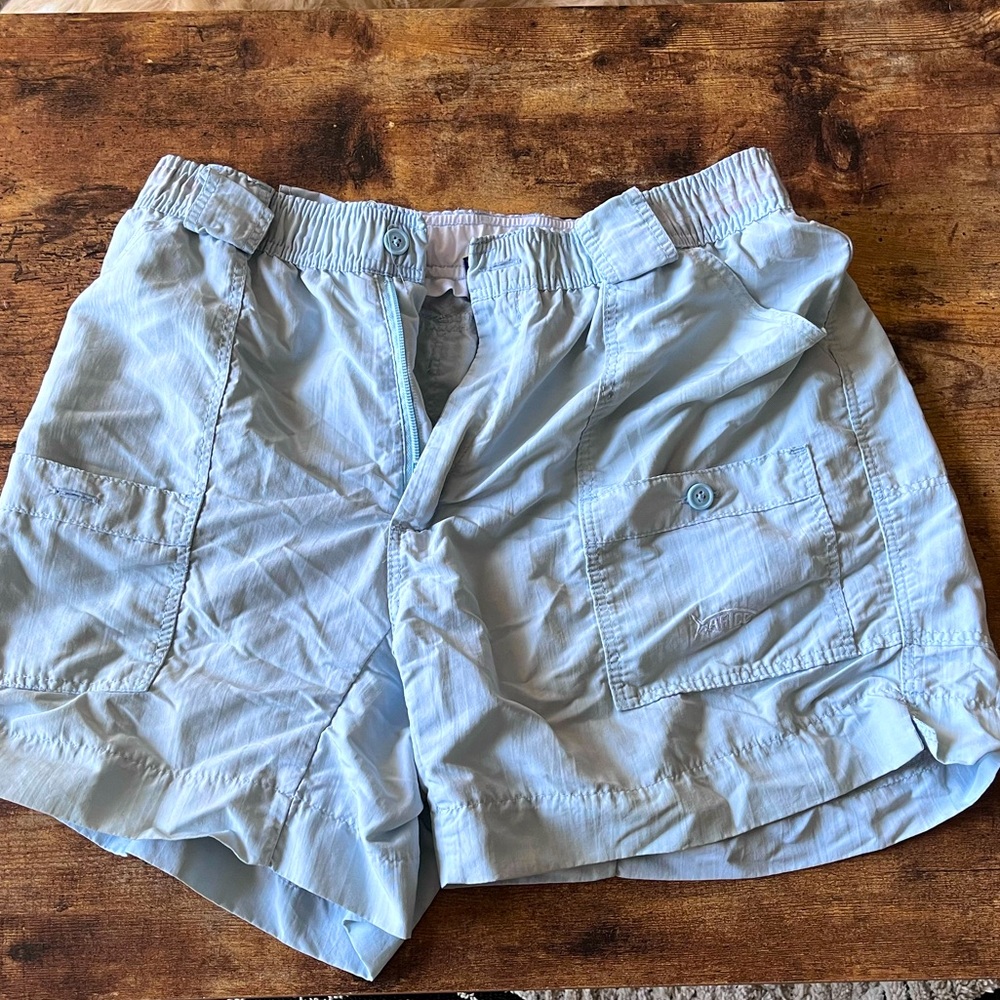 Aftco Shorts 34 light blue
